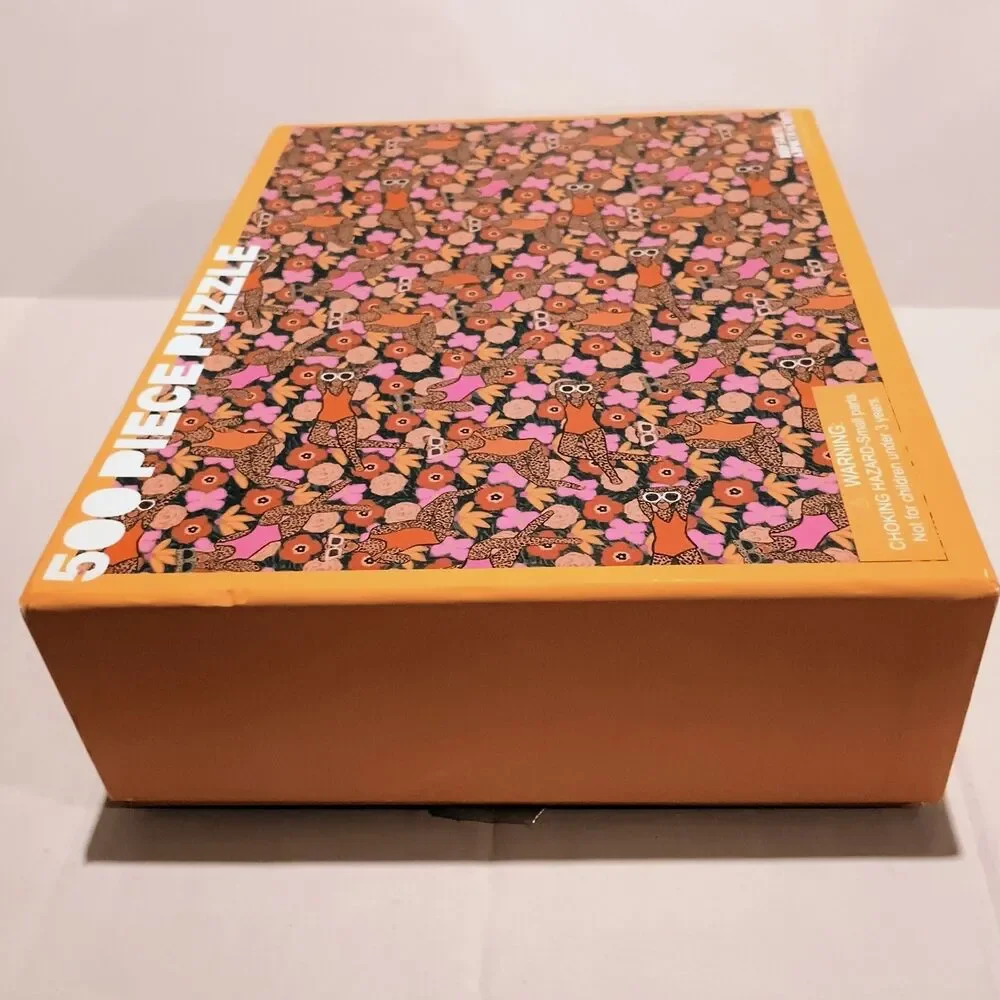 Kendra Dandy x Anthropologie Tropics Puzzle-500pc-Bouffants & Broken Hearts
